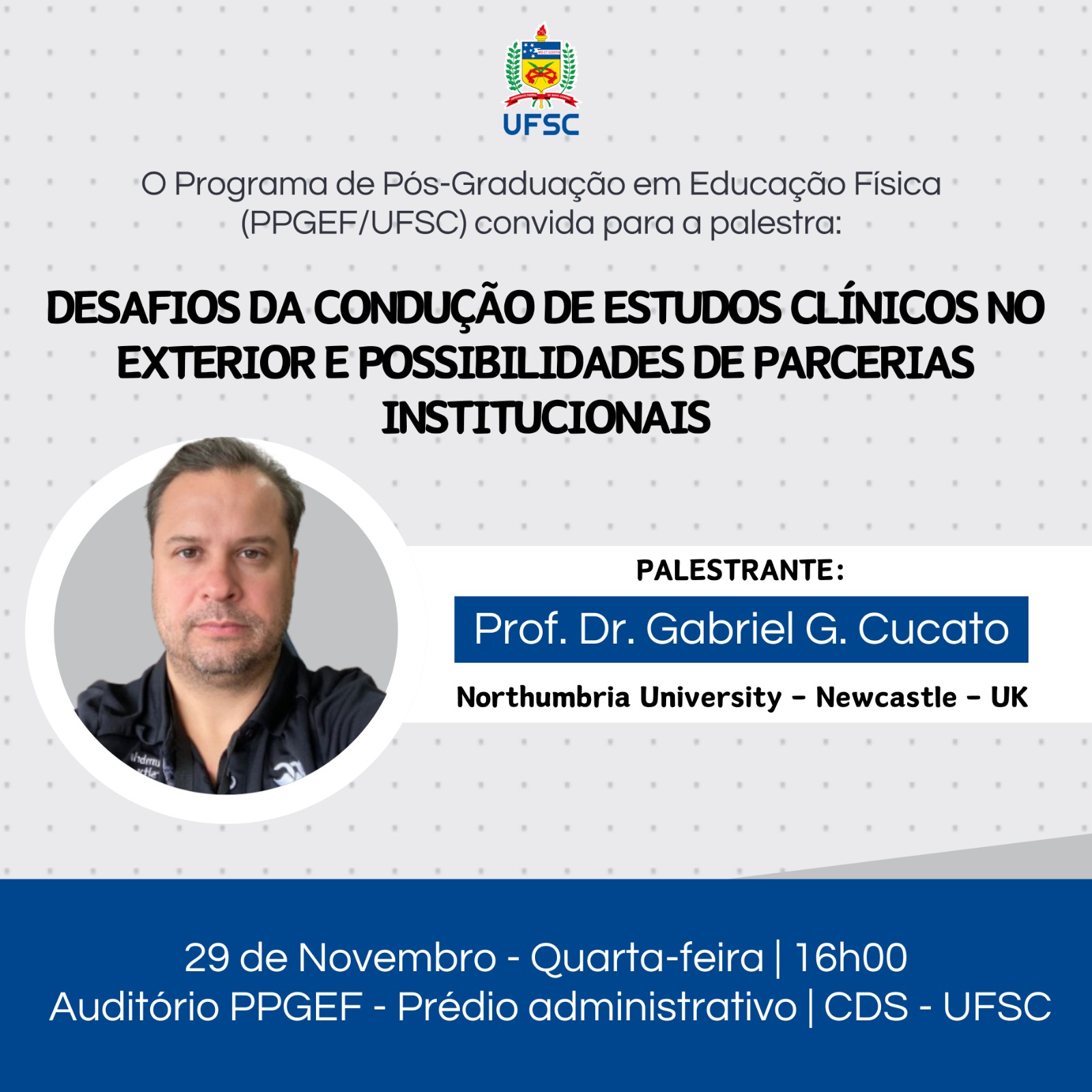 Programa de Pós-Graduação em Educação Física